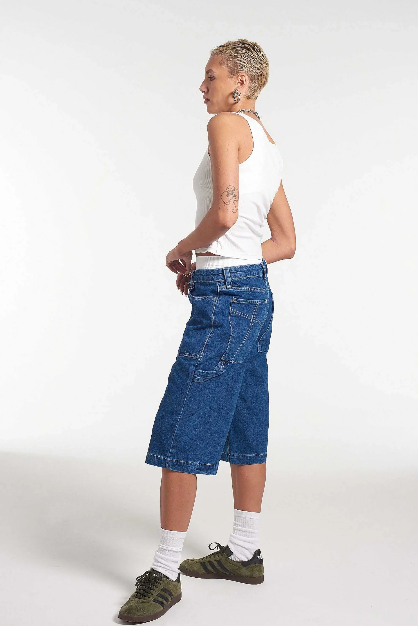 Avril Skater Short - Blue