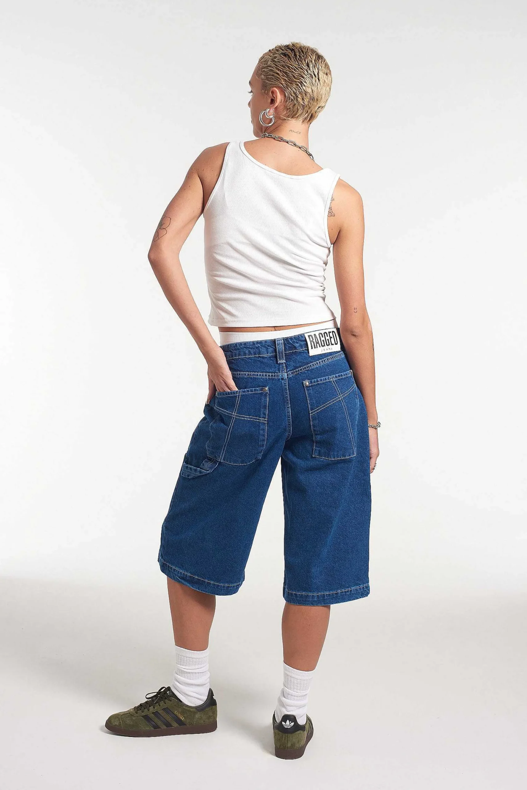 Avril Skater Short - Blue
