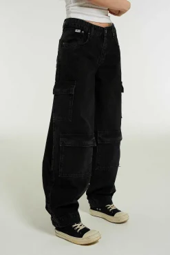 Balloon Jean - Charcoal
