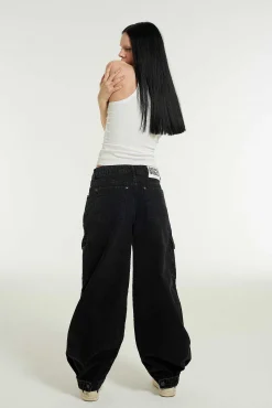 Balloon Jean - Charcoal