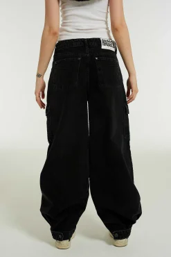 Balloon Jean - Charcoal