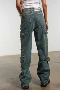 Bondage Jean Dirty Wash