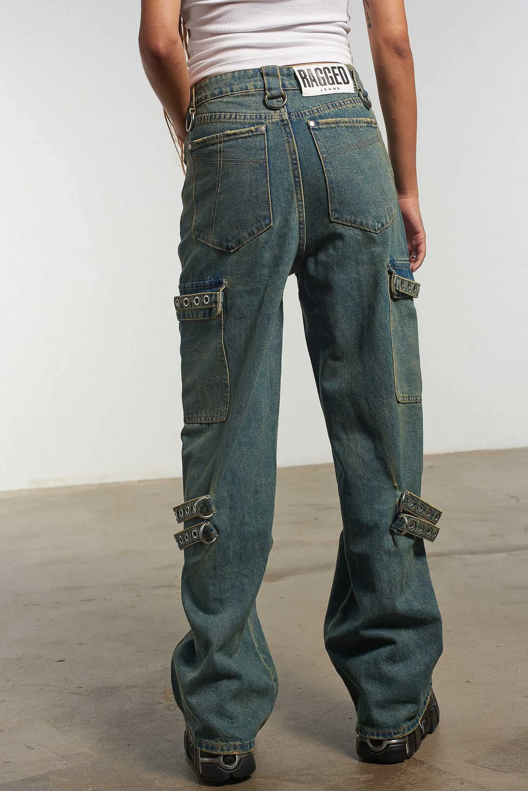 Bondage Jean Dirty Wash
