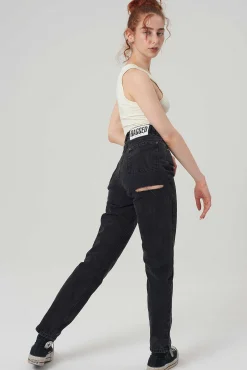 Butt Cut Jean - Charcoal