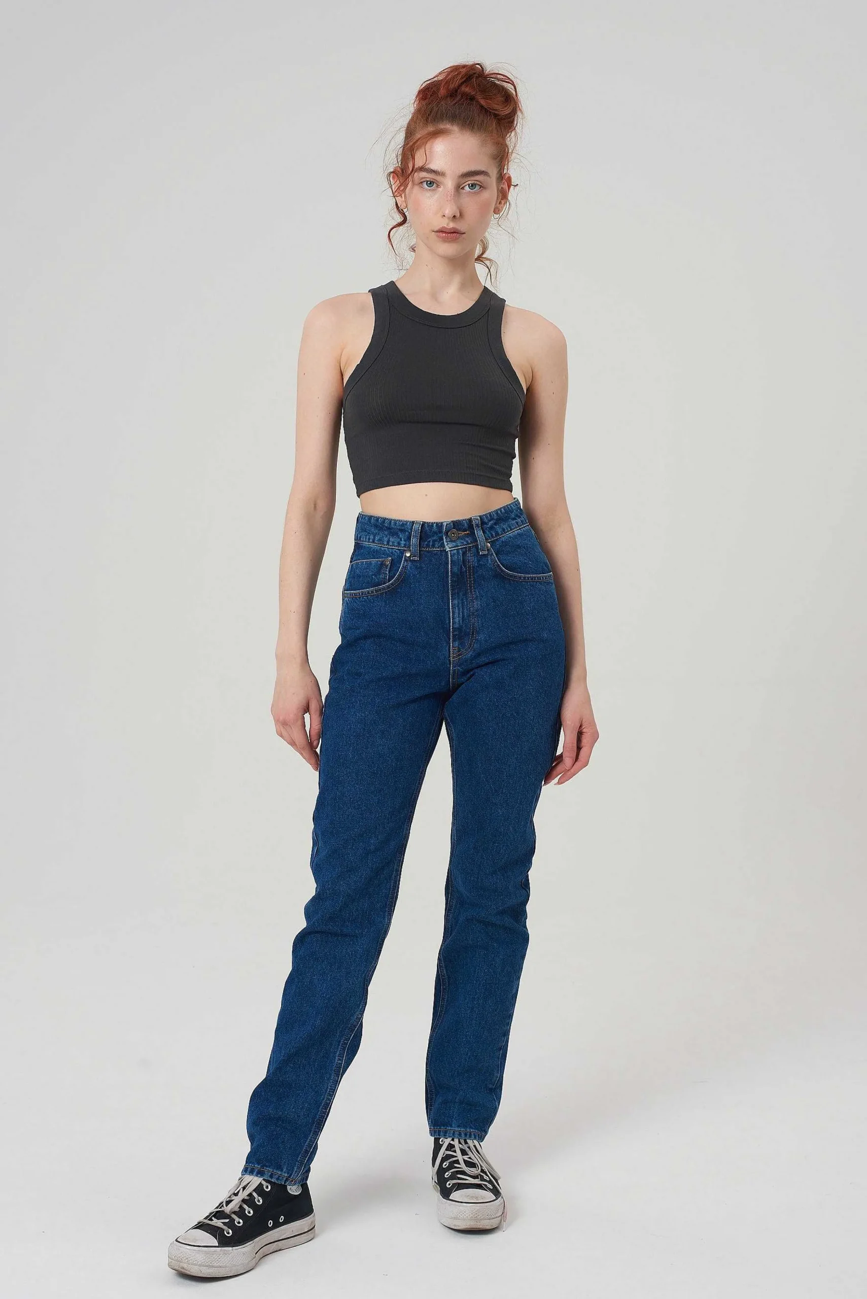 Butt Cut Jeans - Indigo