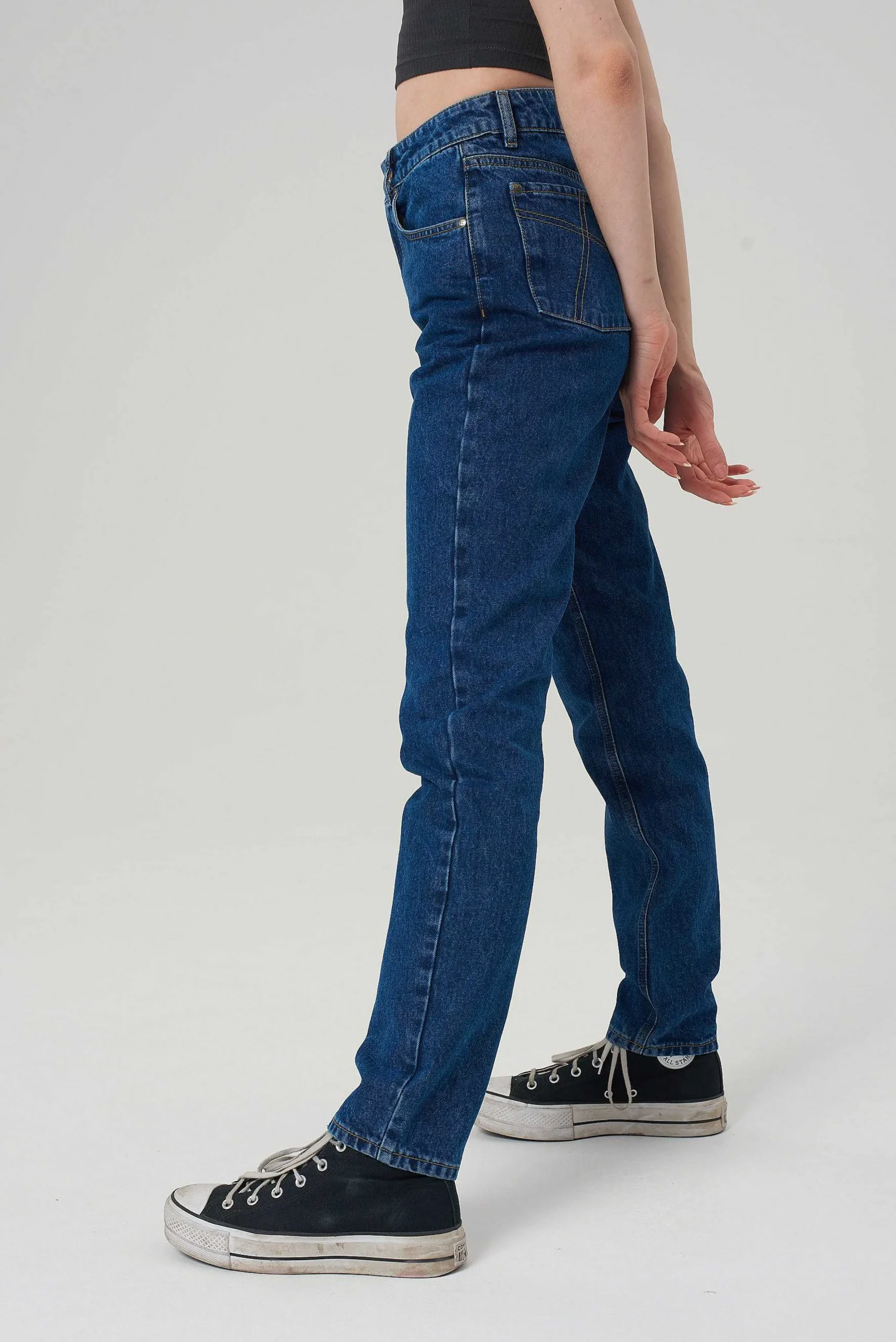 Butt Cut Jeans - Indigo