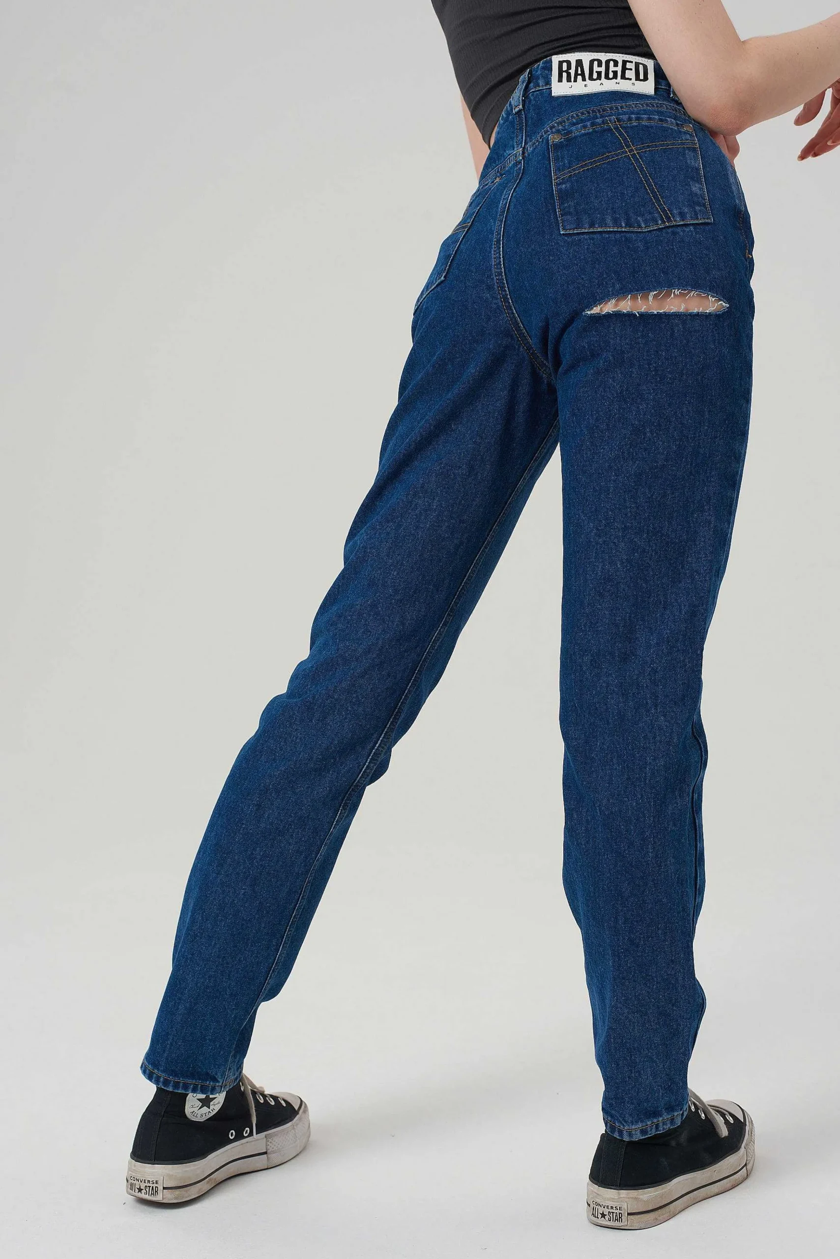 Butt Cut Jeans - Indigo