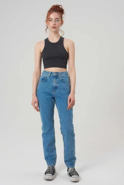 Butt Cut Jeans - Light Blue