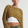 Cage Open Knit Top