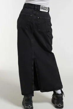 Carpenter Maxi Skirt - Charcoal