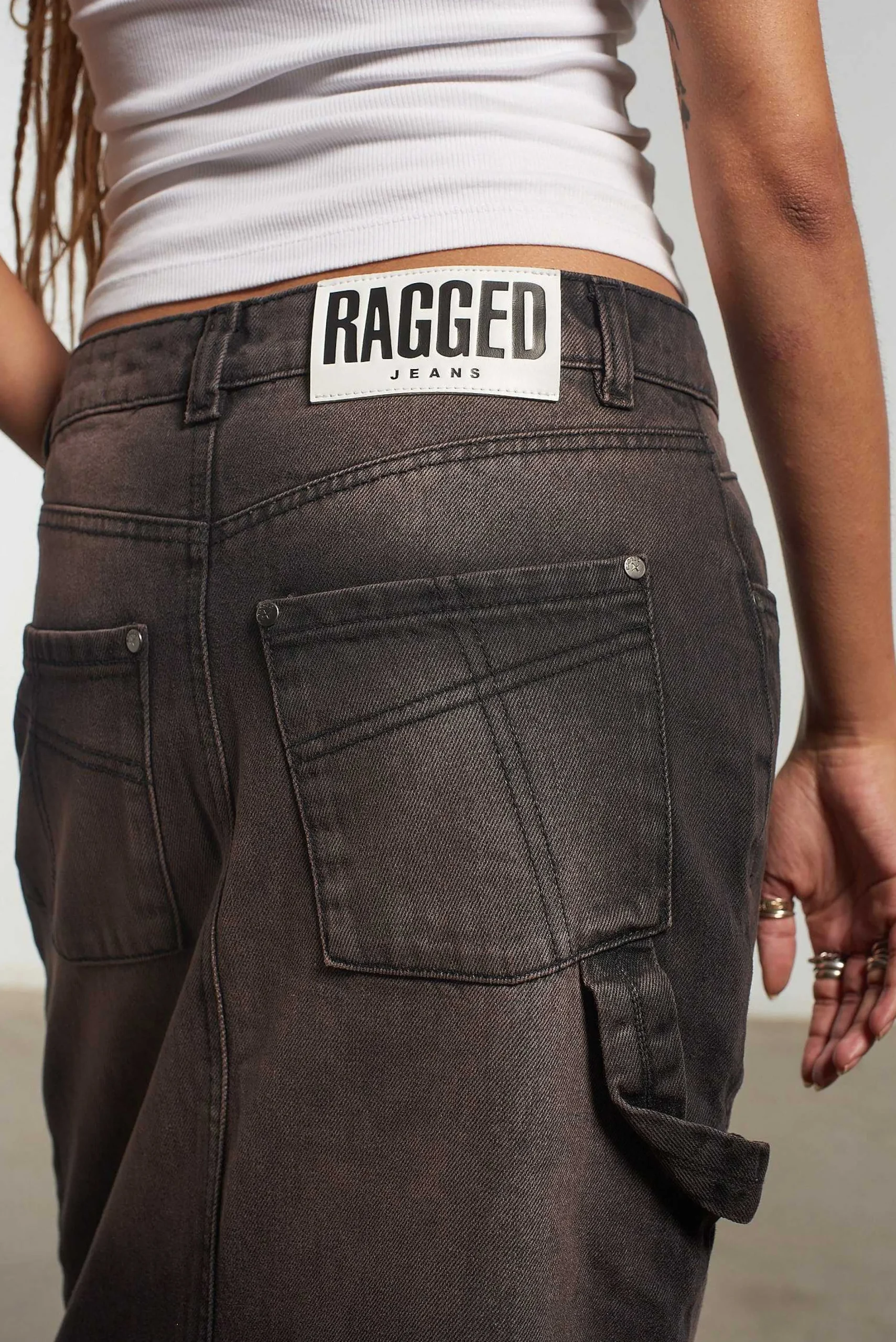 Carpenter Maxi Skirt Brown Wash