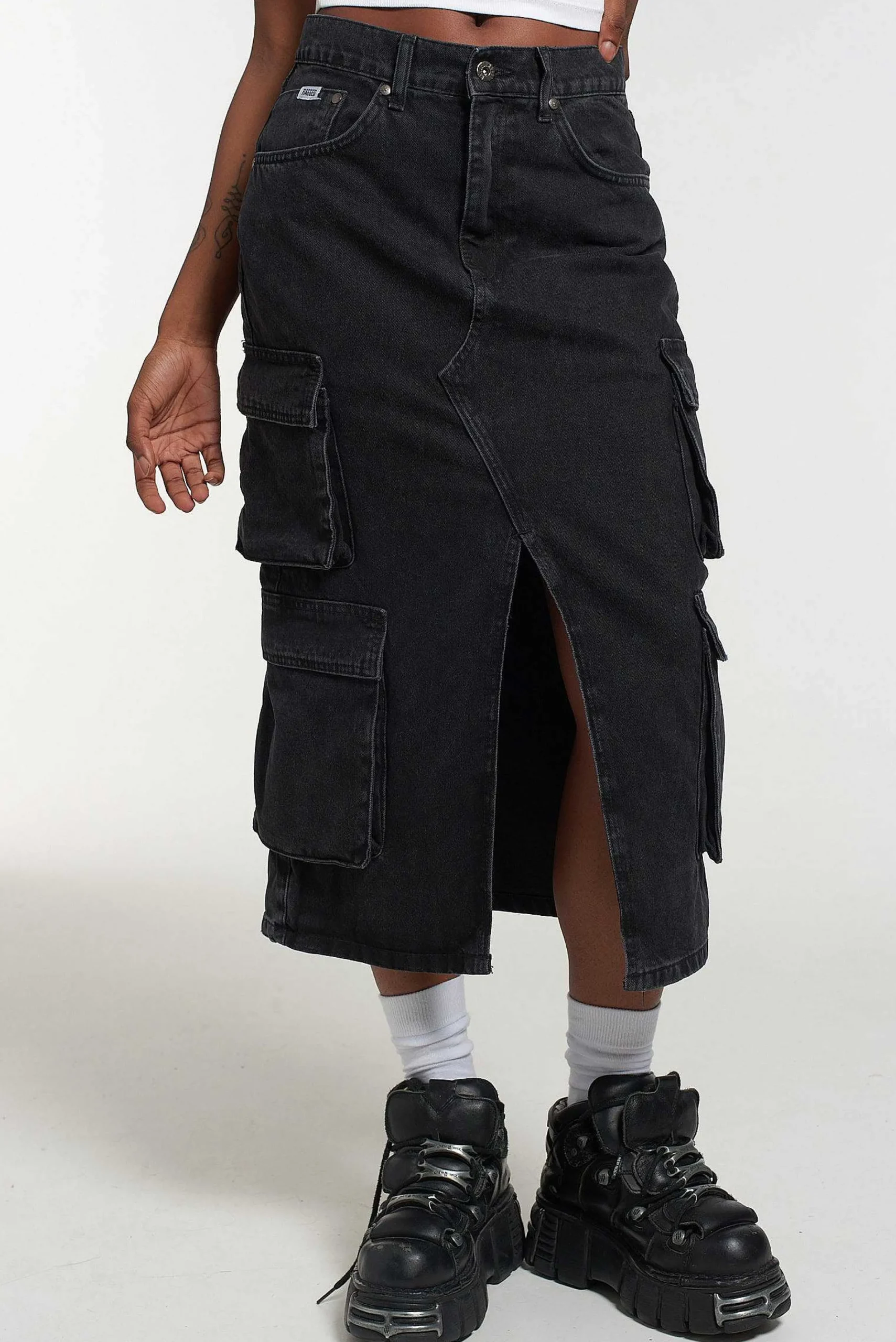 Combat Soda Skirt - Charcoal