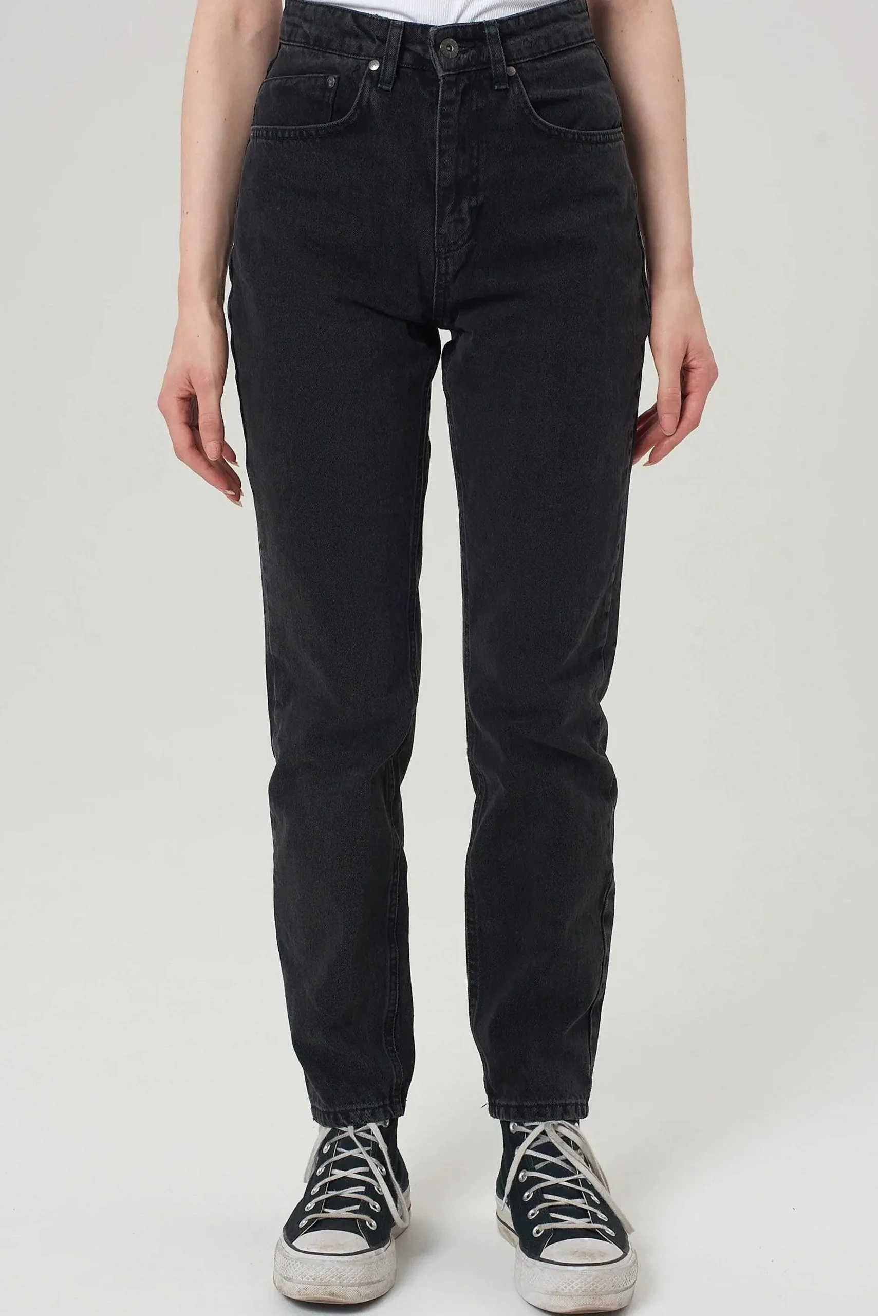 Cougar Mom Jean - Charcoal