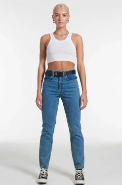 Cougar Mom Jean Light Blue