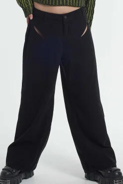 Cut Out Cord Jean