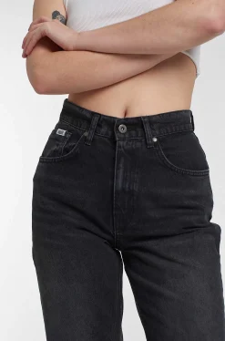 Dad Jean Washed Black