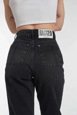 Dad Jean Washed Black