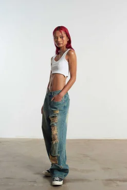 Distressed Goliath Jean