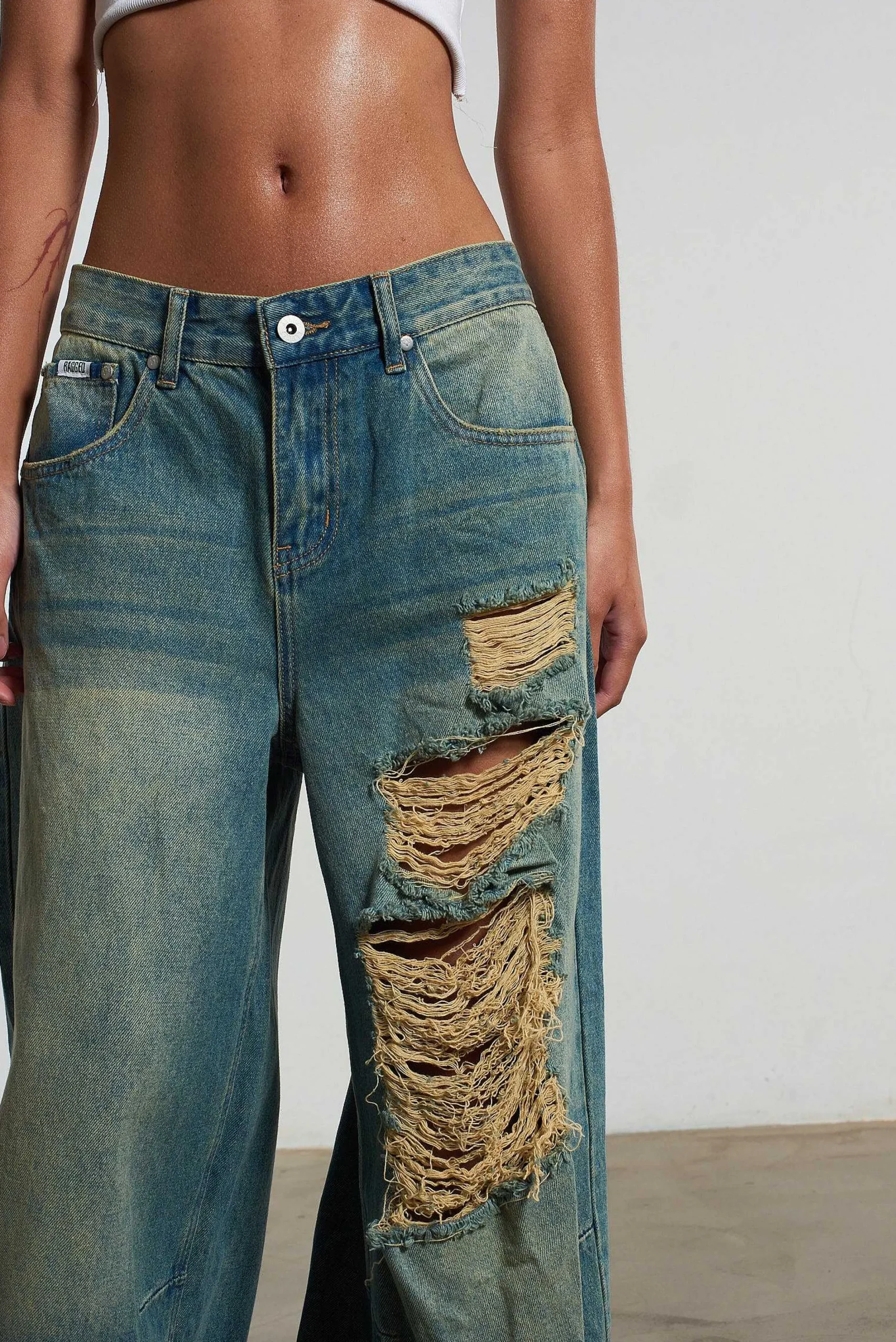 Distressed Goliath Jean
