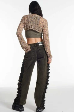 Gretel Super Cropped Knit Top