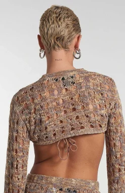 Gretel Super Cropped Knit Top