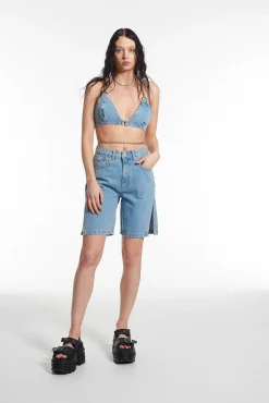 Gwen Denim Bralette