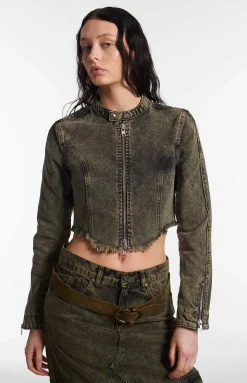 Harley Denim Biker Jacket