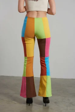 Jackpot Panelled Flared Pant