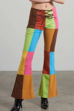 Jackpot Panelled Flared Pant