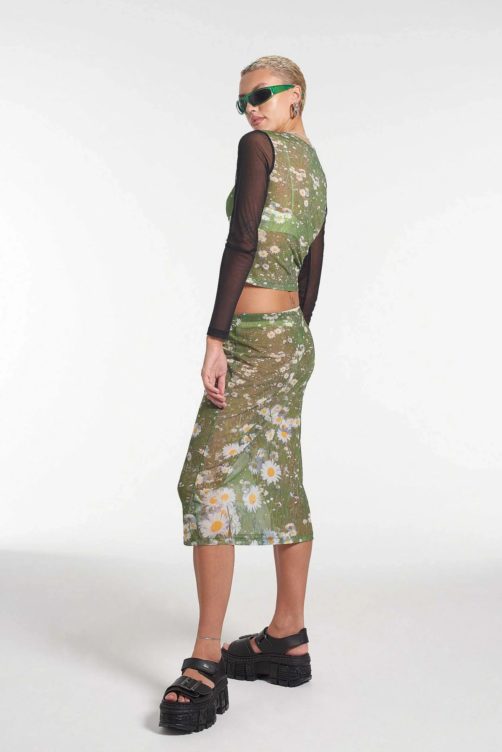Meadow Mesh Top