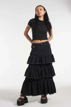 Morticia Maxi Skirt