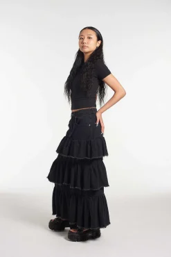 Morticia Maxi Skirt