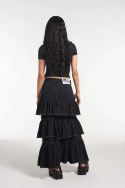 Morticia Maxi Skirt