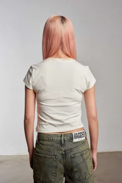 Mouthy Ragged Baby Tee