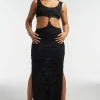 Nightshade Cut Out Maxi Dress