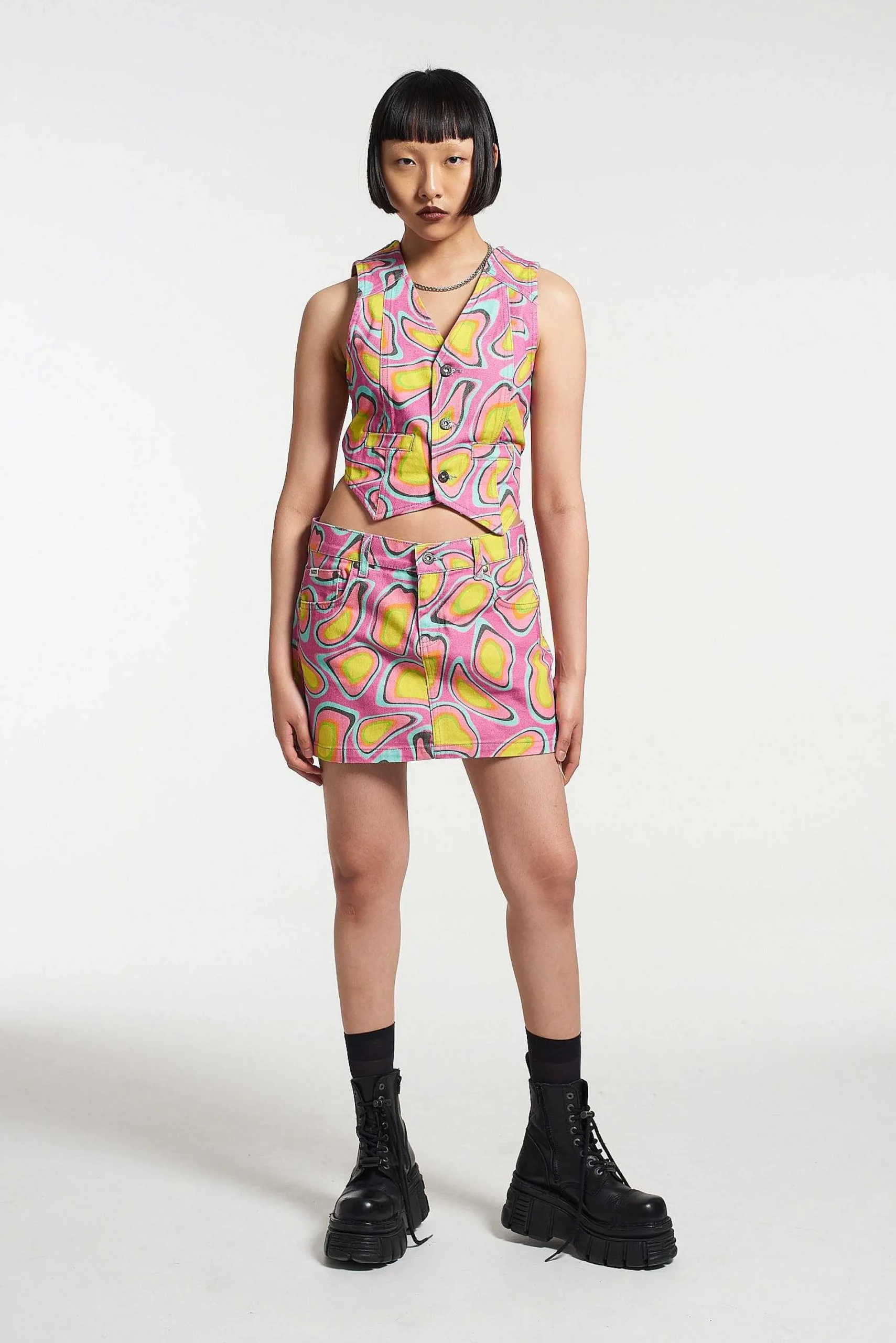 Nimbus Print Skirt