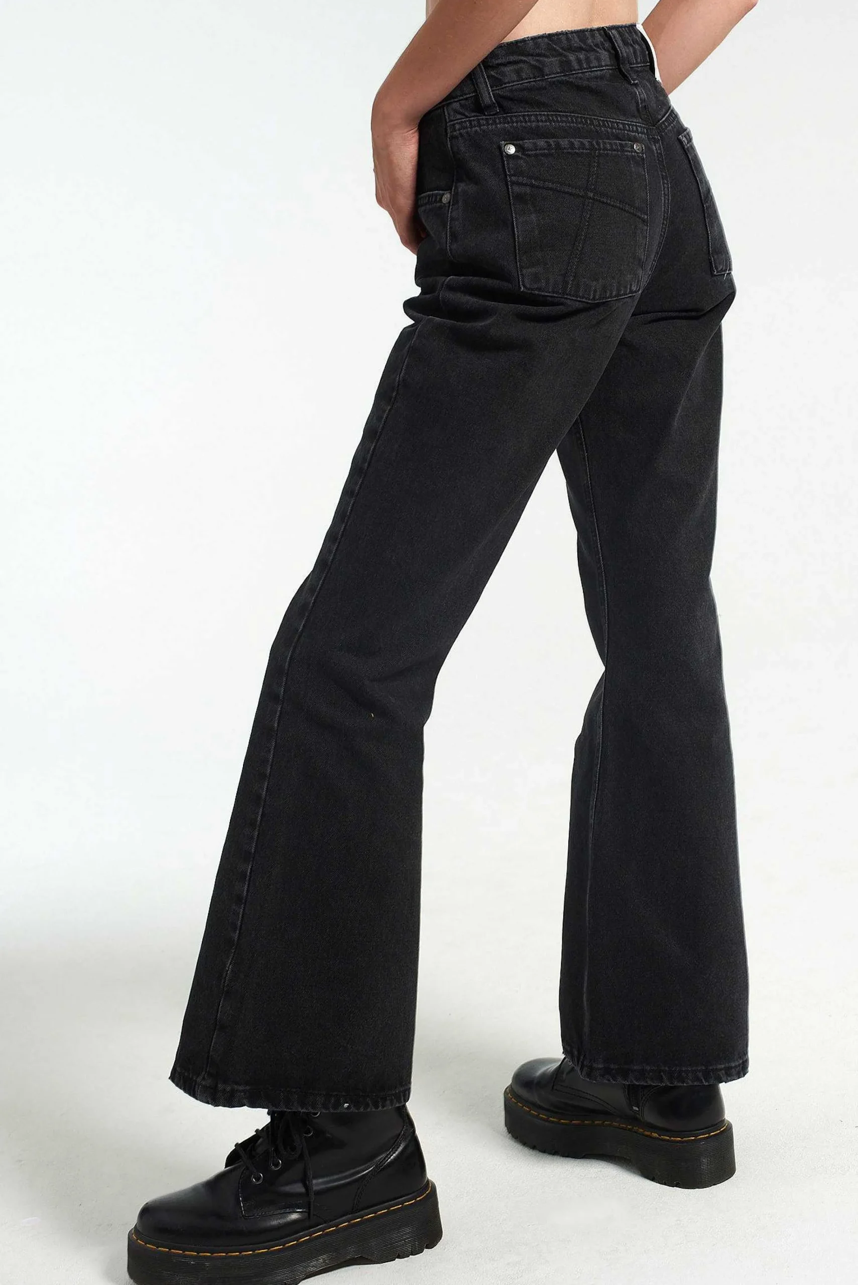 Organic Boot Cut Dakota Jean Charcoal
