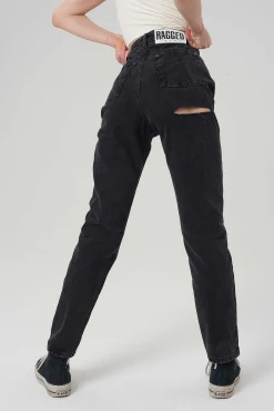 Organic Butt Cut Jean Charcoal