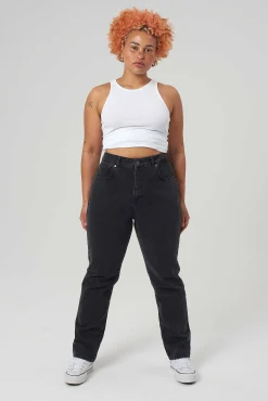 Organic Butt Cut Jean Charcoal