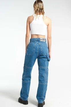 Organic Combat Jean Light Blue