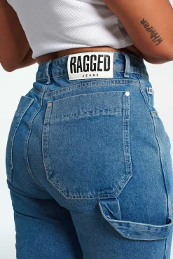 Organic Combat Jean Light Blue
