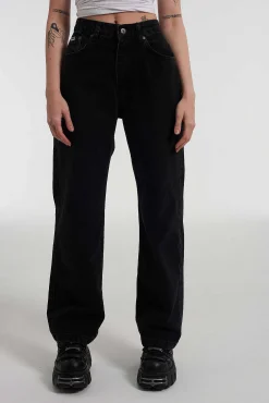 Organic Dad Jean Charcoal