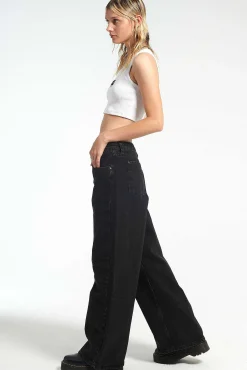 Organic Release Jean Charcoal