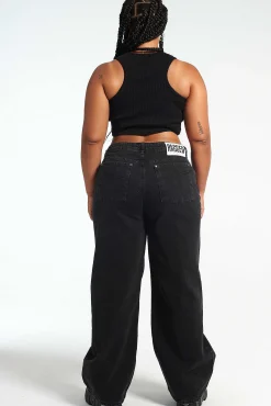 Organic Release Jean Charcoal