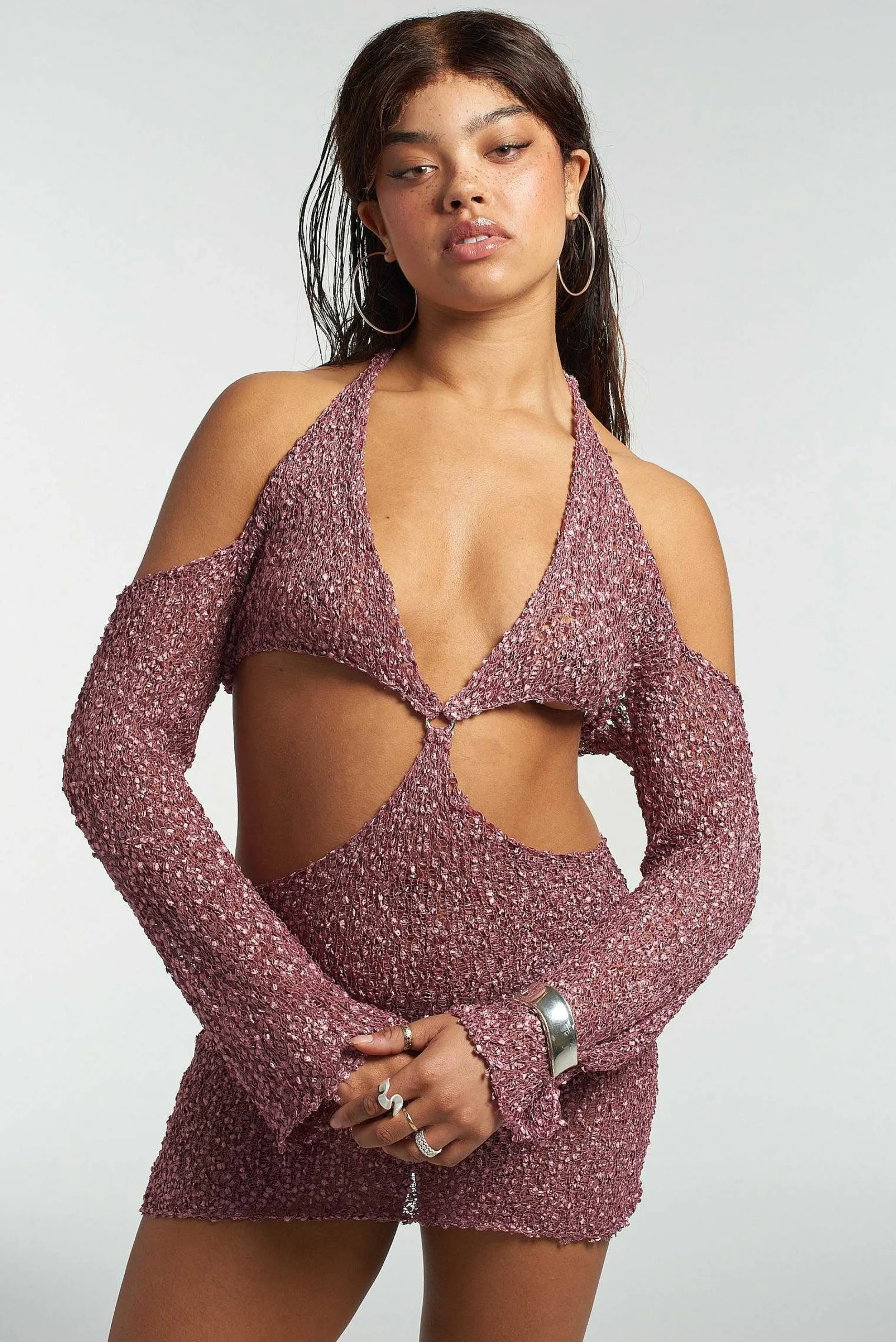 Poison Cut Out Mini Dress