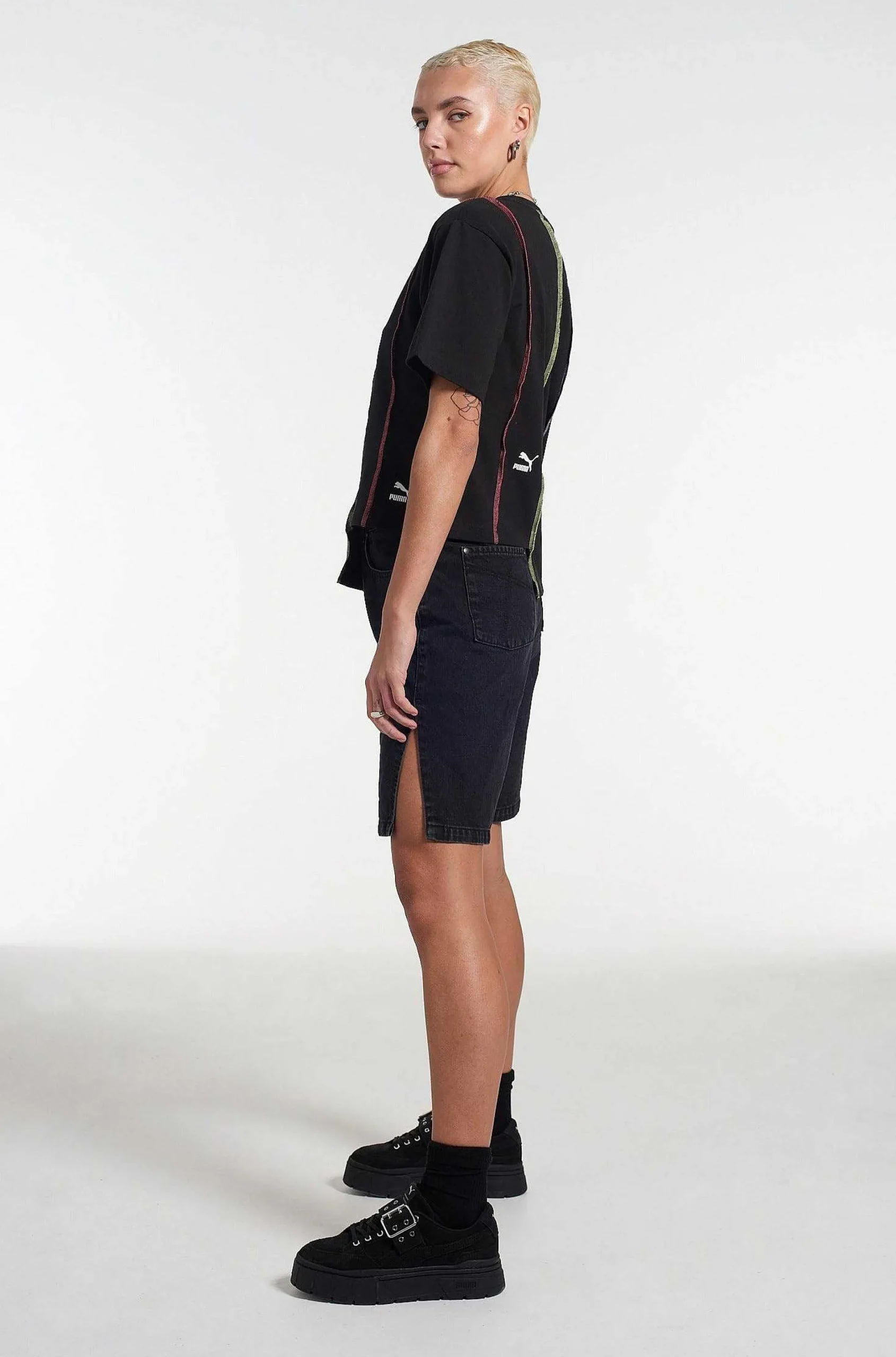 Puma X The Ragged Priest Black Jersey Tee