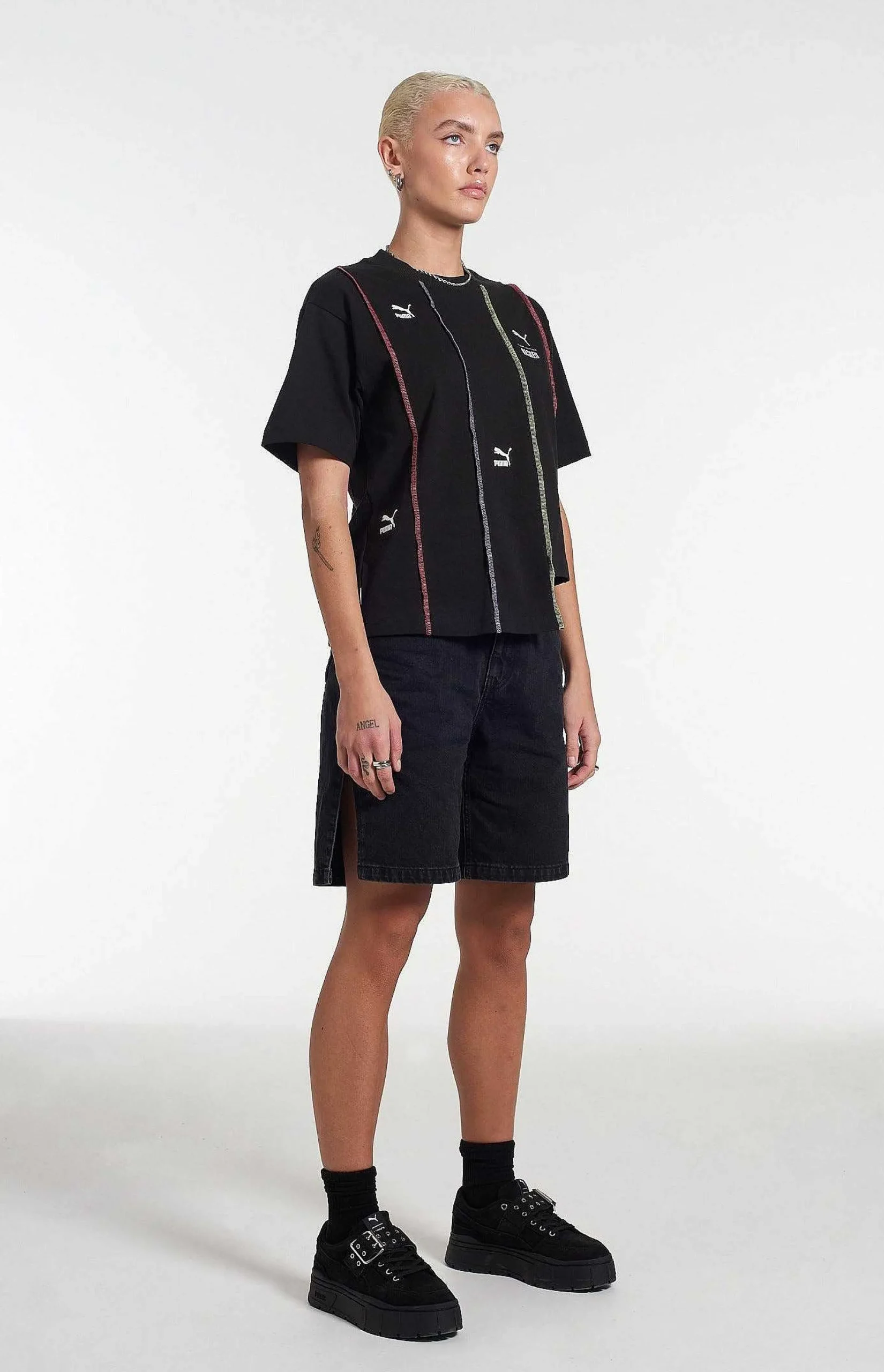 Puma X The Ragged Priest Black Jersey Tee