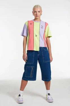 Puma X The Ragged Priest Colour Block Jersey Top