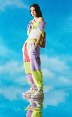 Puma X The Ragged Priest Colour Block Jersey Sweatpants