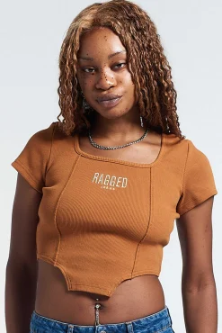 Ragged Ribbed Corset